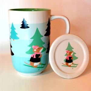 David's Tea The Perfect Tea Mug Colour Changing Skiing Mouse